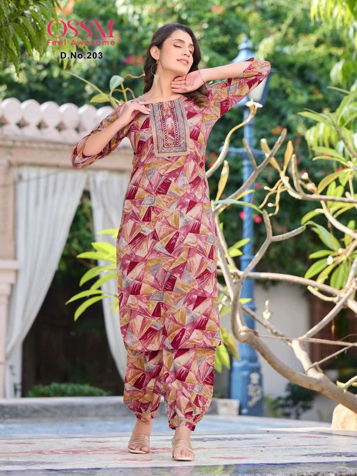 Gorgeous Multi Color OSM 203 FVD - Indian Dress House 786
