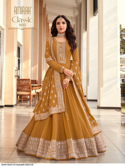 Gorgeous Mustard ACV - Indian Dress House 786