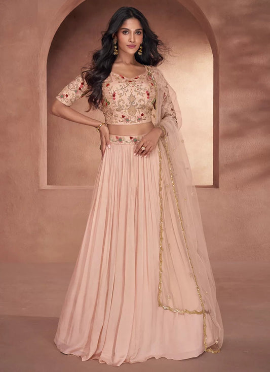 Gorgeous Pink Peachy SYSHL - Indian Dress House 786