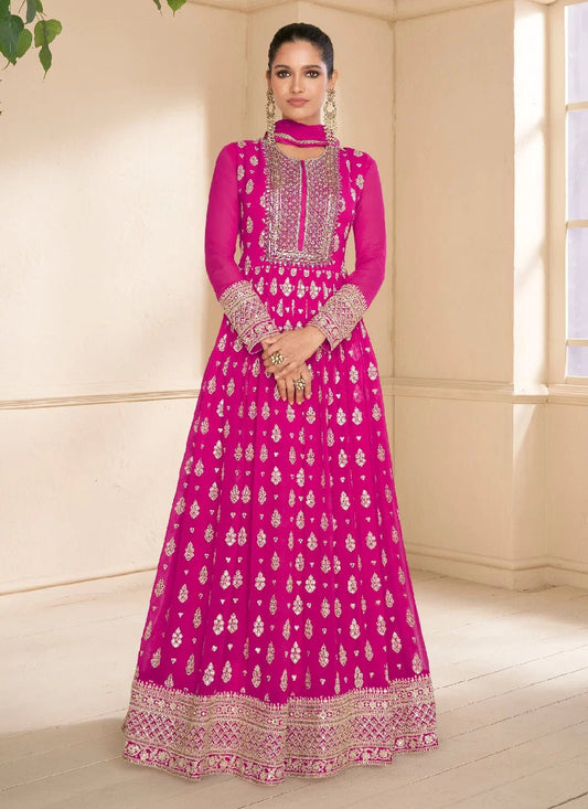 Gorgeous Pink SONA - Indian Dress House 786