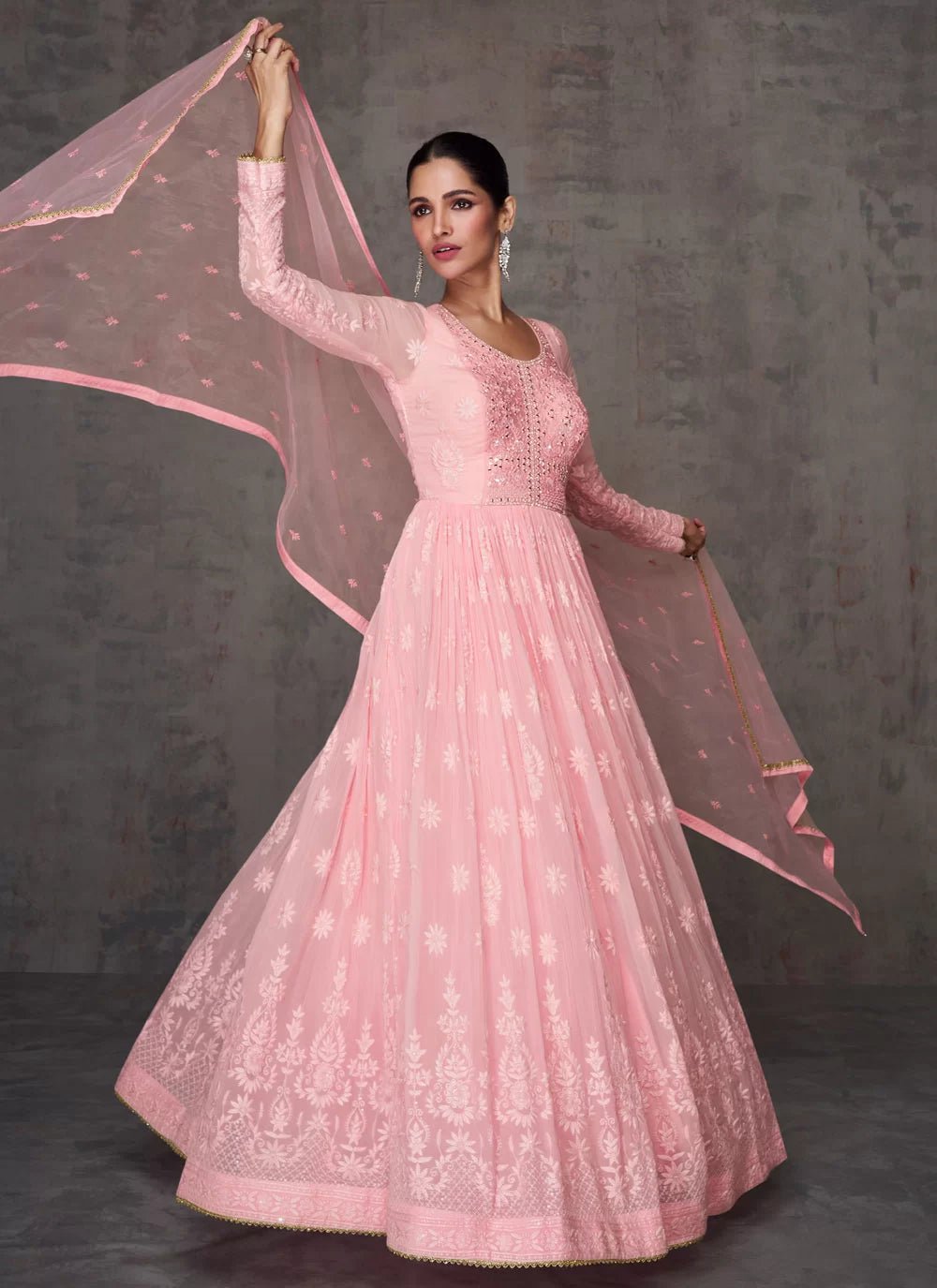 Gorgeous Pink SYQ - Indian Dress House 786