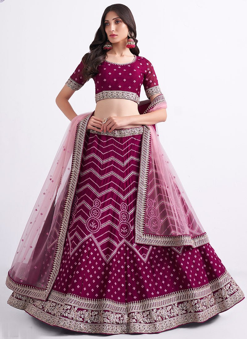 Gorgeous Purple ABHPL - Indian Dress House 786