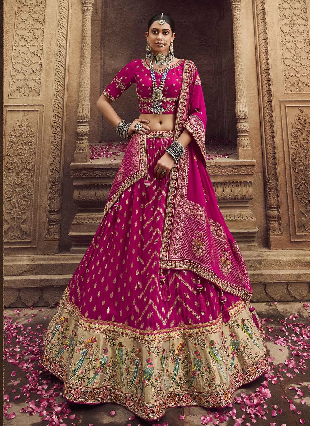 Gorgeous Rani Pink RWL - Indian Dress House 786