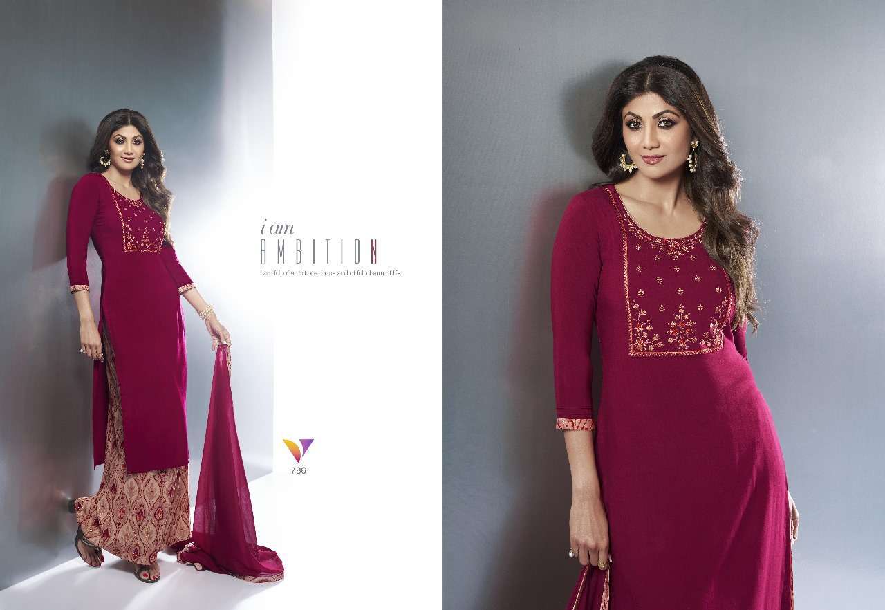 Gorgeous Red VTSP 786 FVD - Indian Dress House 786