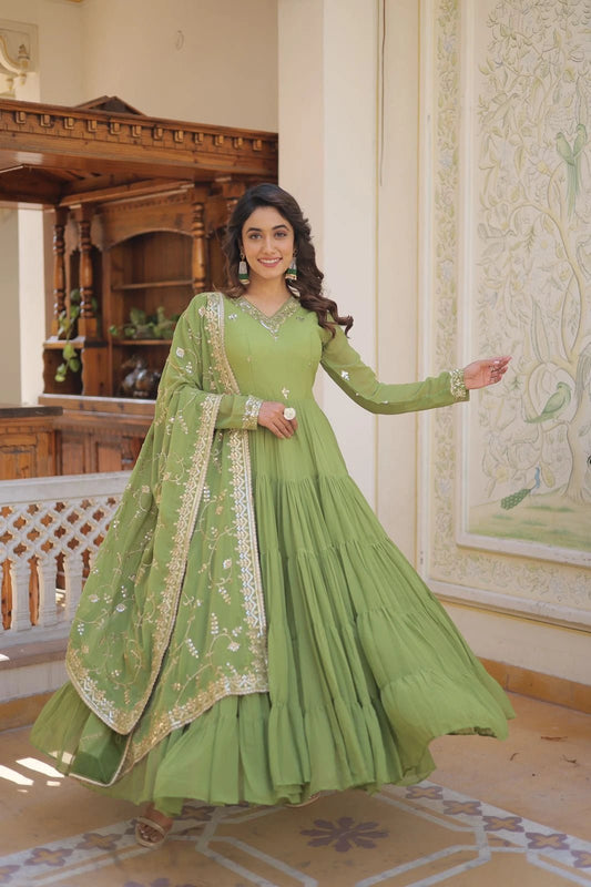 Gorgeous Simple VMG 26001 FVD - Indian Dress House 786