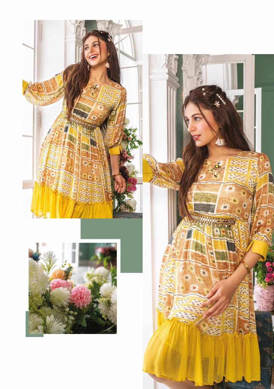 Gorgeous Yellow - Indian Dress House 786