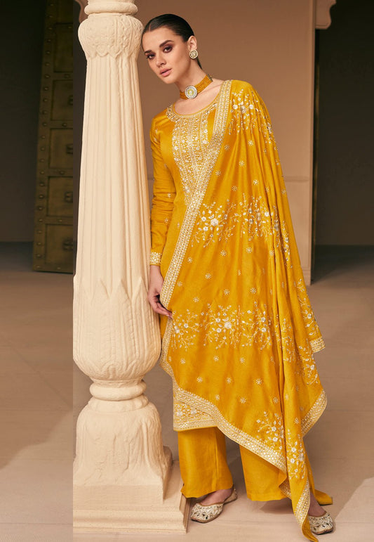 Gorgeous Yellow ASF - Indian Dress House 786