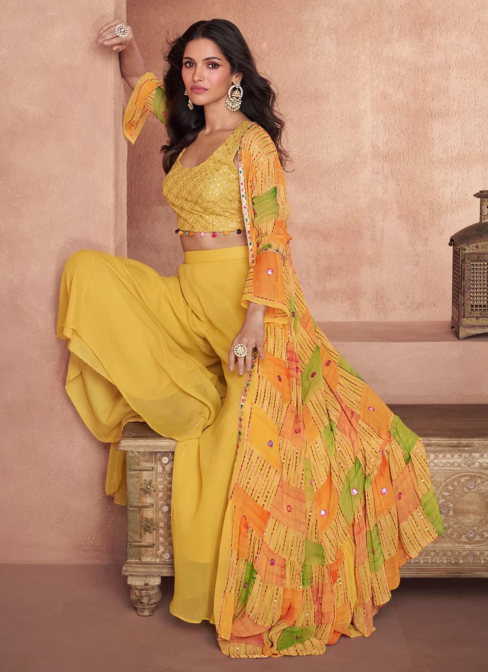 Gorgeous Yellow SYU - Indian Dress House 786