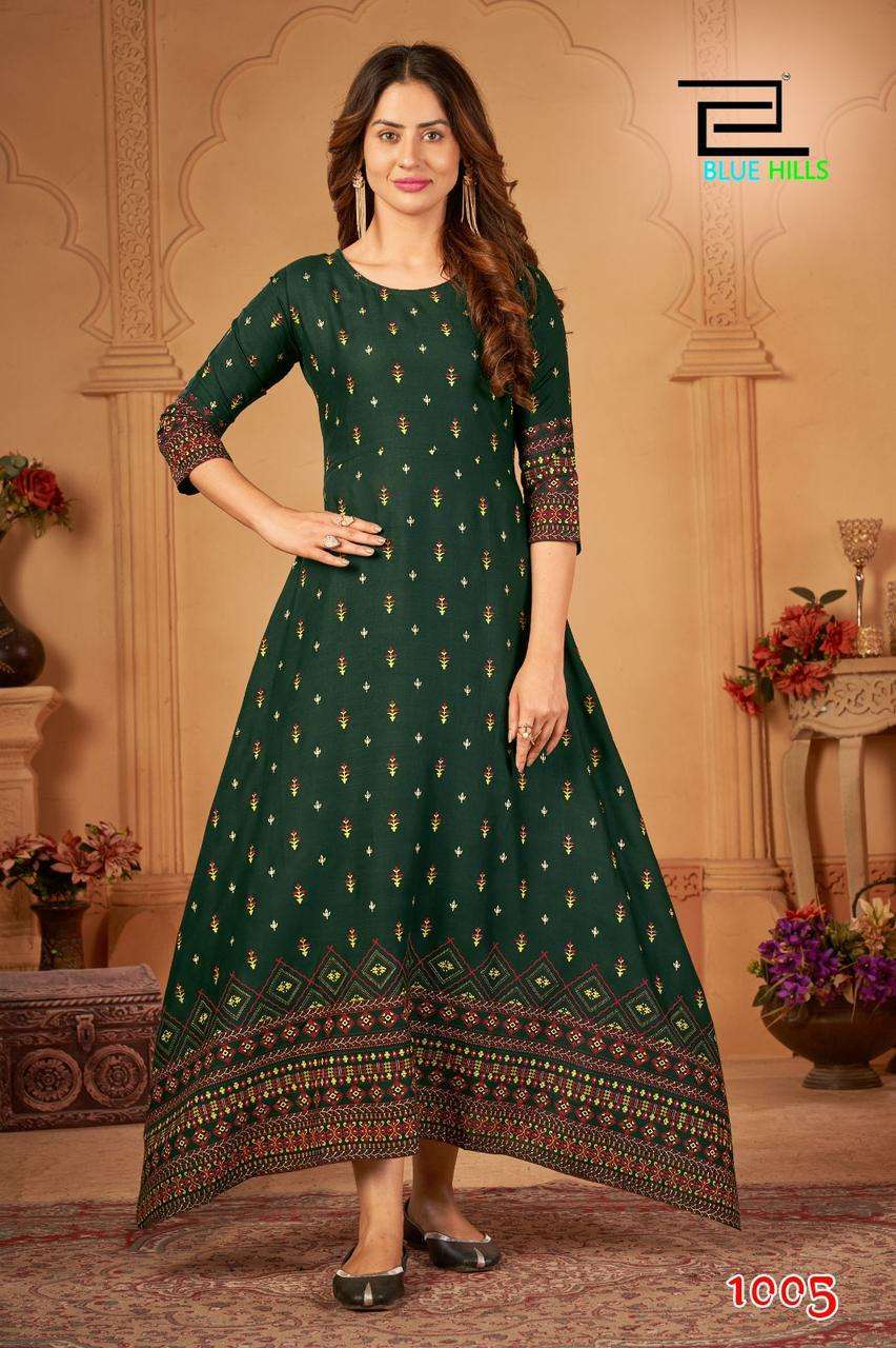 Green BHW 1005 FVD - Indian Dress House 786