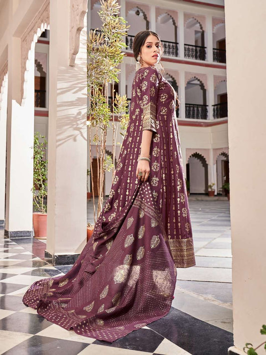 Purple BHG 2508 - Indian Dress House 786