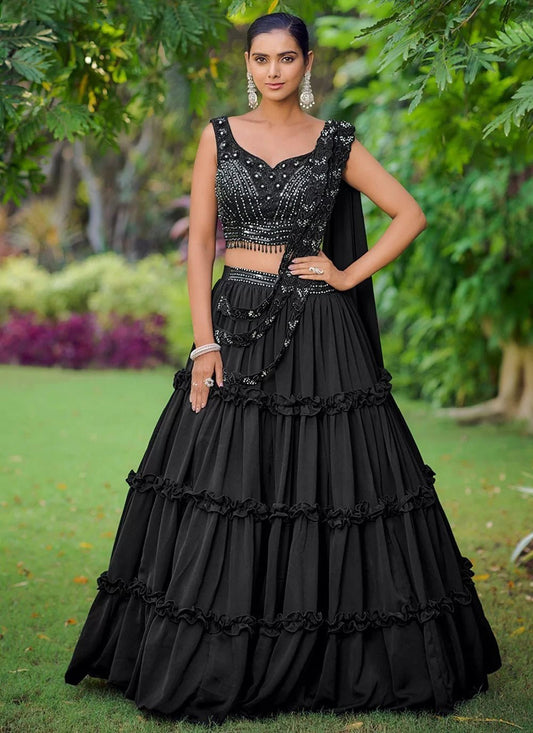 Ravishing Black TH58 THAB - Indian Dress House 786
