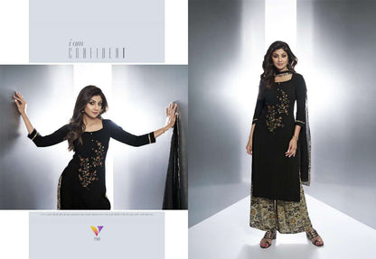 Ravishing Black VTSP 785 FVD - Indian Dress House 786