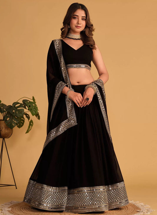 Ravishing Black ZAL - Indian Dress House 786