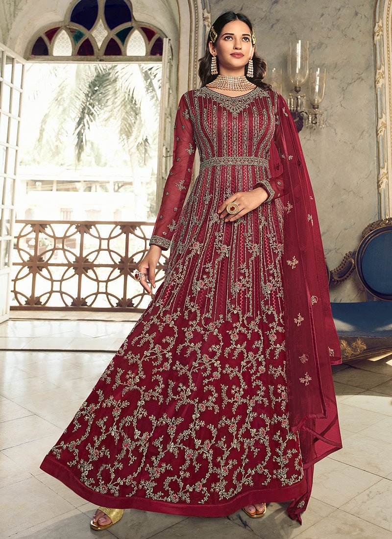 Red SVB - Indian Dress House 786