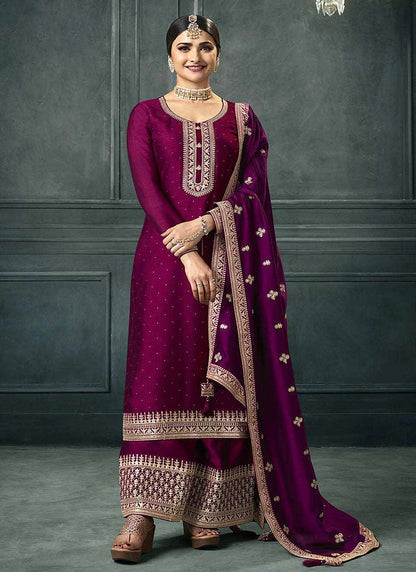 Royal Pink & Purple VKSHA - Indian Dress House 786