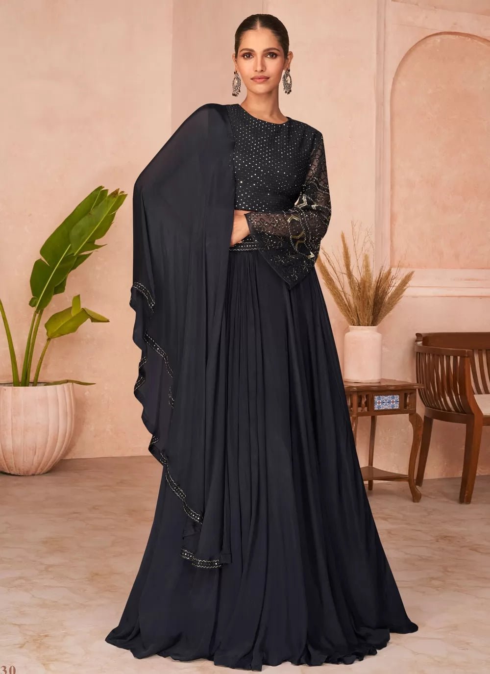 Stunning Black SYO - Indian Dress House 786