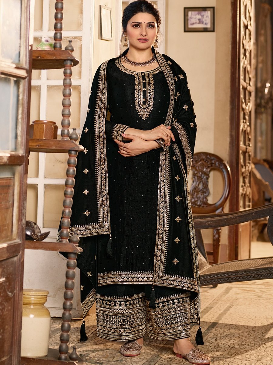 Stunning Black VKSS - Indian Dress House 786