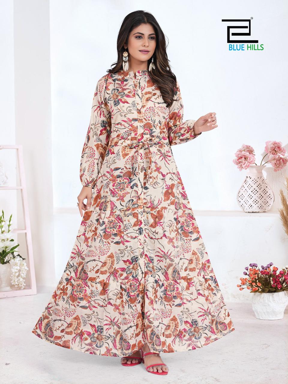 Stunning Floral BHFG 104 FVD - Indian Dress House 786