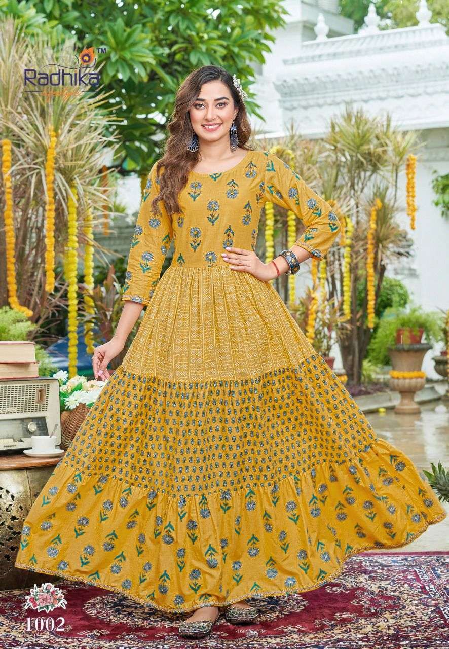 Stunning Mustard RG 1002 FVD - Indian Dress House 786