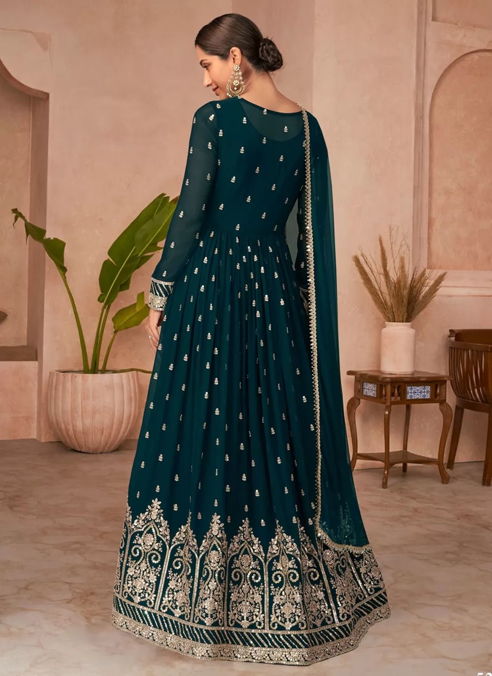 Stunning Navy Blue SYO - Indian Dress House 786