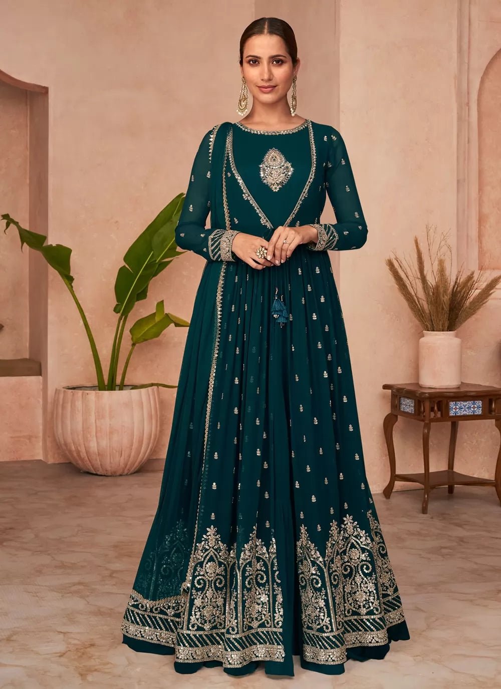 Stunning Navy Blue SYO - Indian Dress House 786