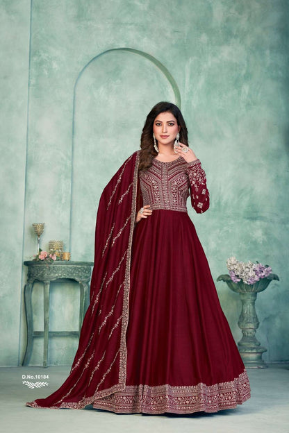 Stunning Red ANJA - Indian Dress House 786