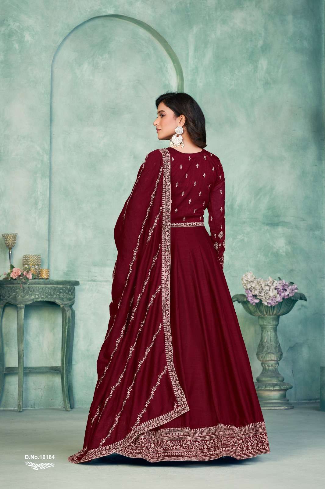 Stunning Red ANJA - Indian Dress House 786