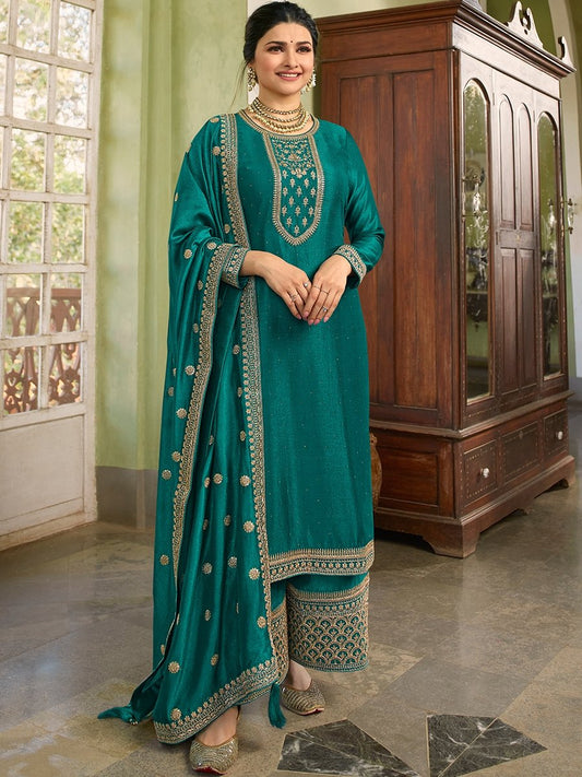 Stunning Teal VKSS - Indian Dress House 786