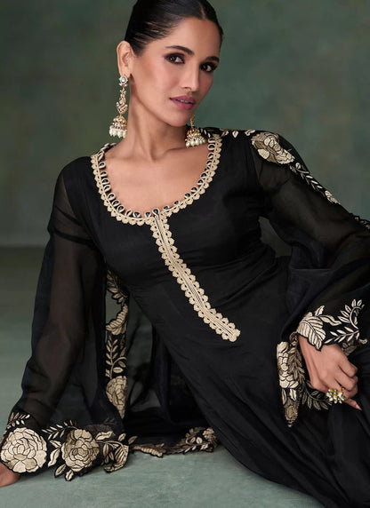 Stylish Black SSHG - Indian Dress House 786