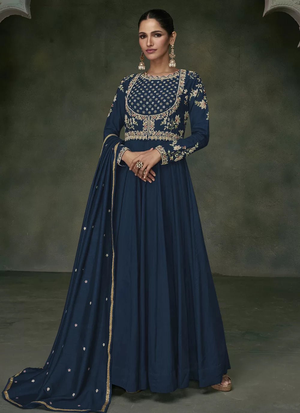 Stylish Blue SYB - Indian Dress House 786