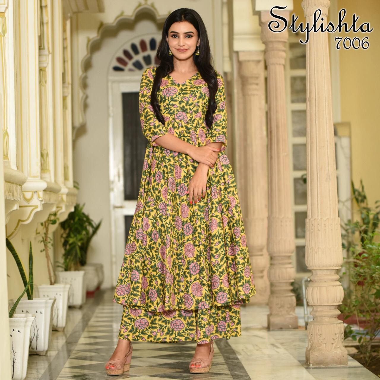 Stylish Floral STYGN 7006 FVD - Indian Dress House 786