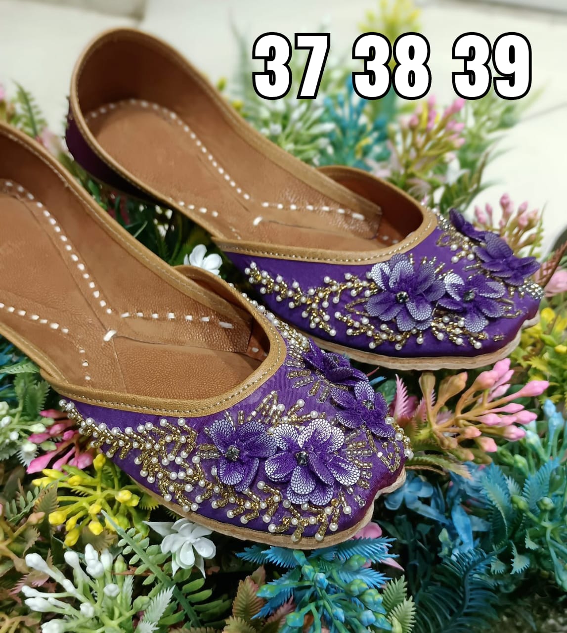 Stylish Purple Floral JT - Indian Dress House 786