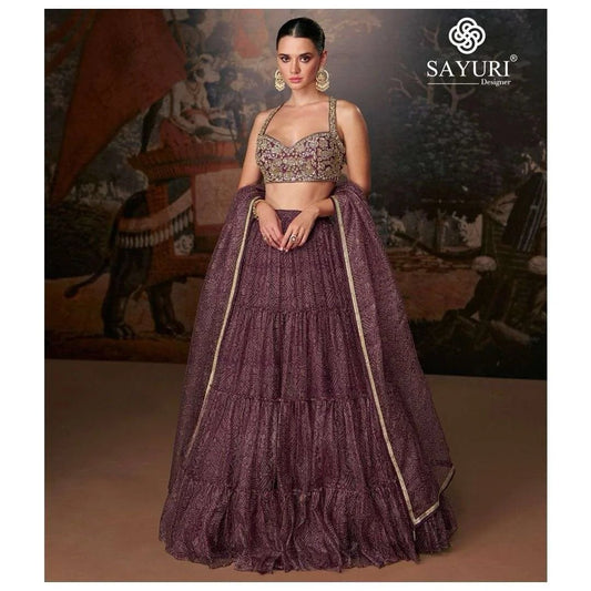 Stylish Purple SYML - Indian Dress House 786