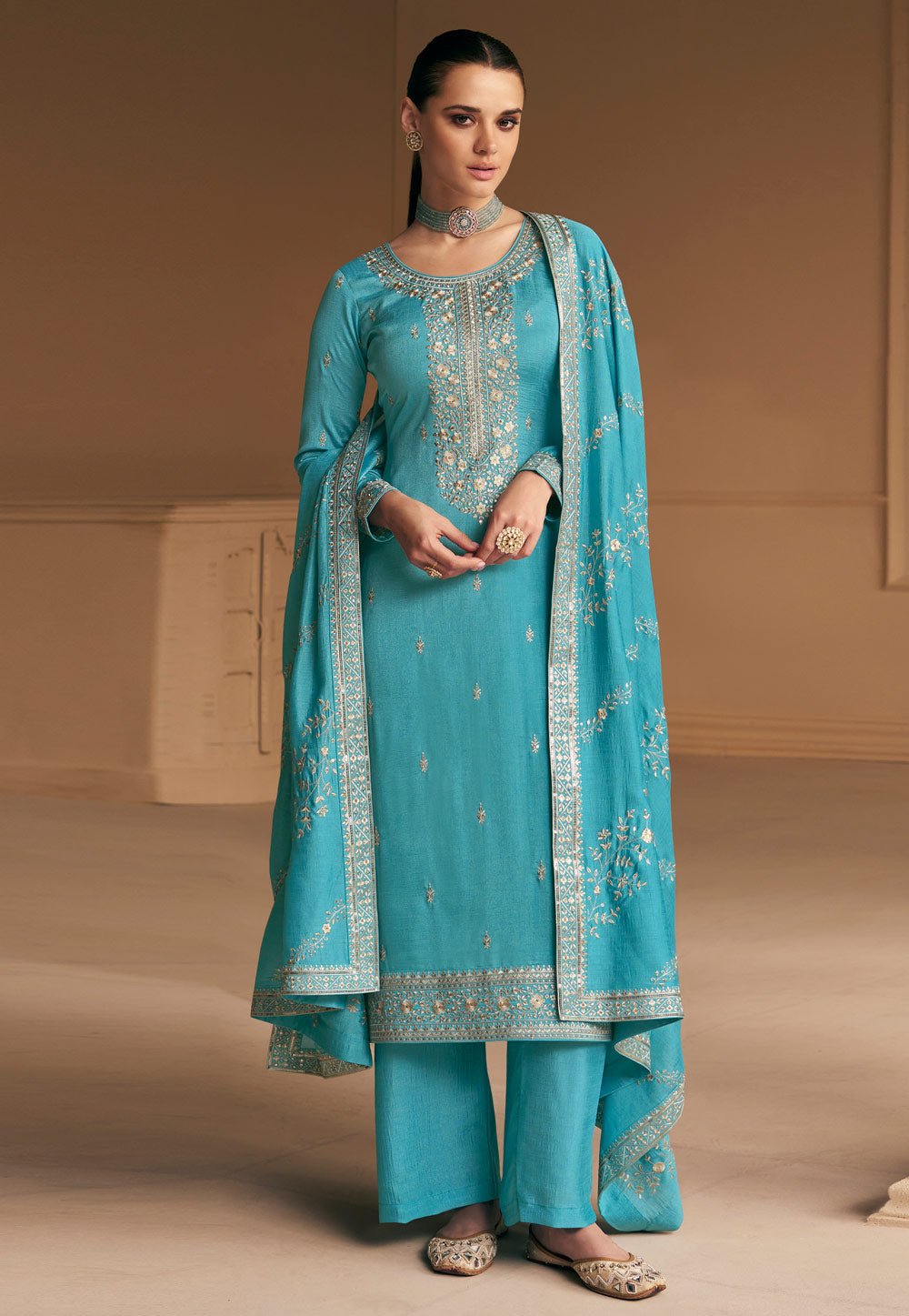 Unique Blue ASF - Indian Dress House 786