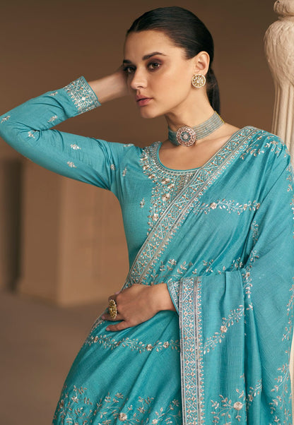 Unique Blue ASF - Indian Dress House 786