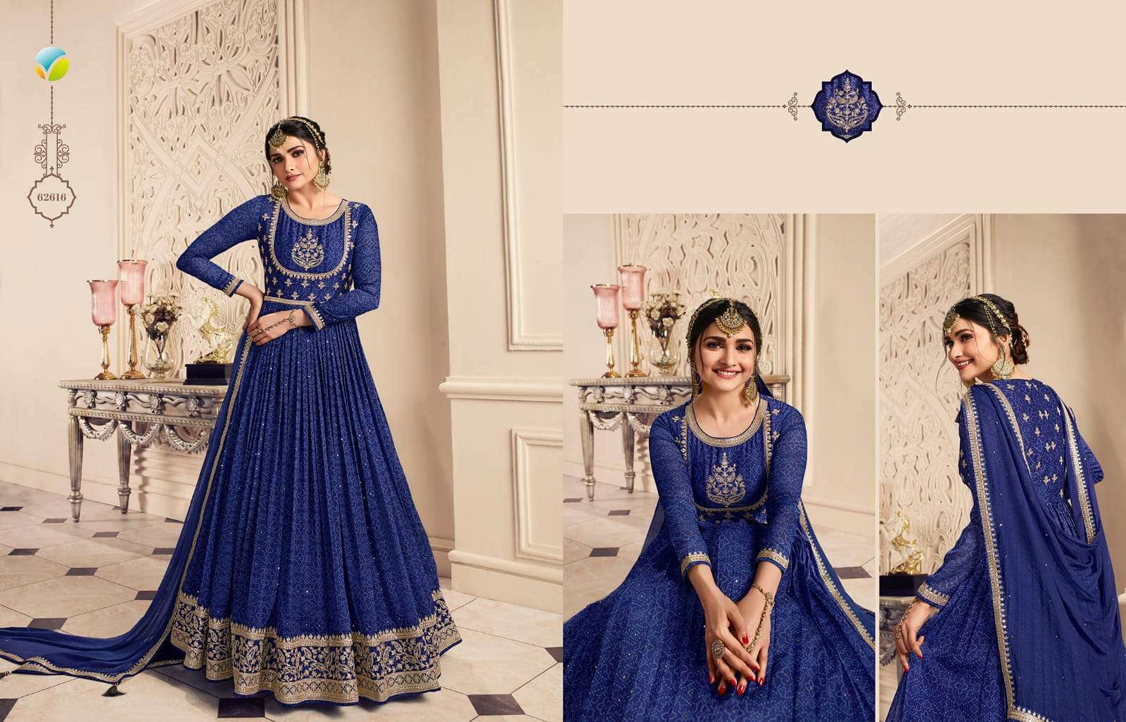 Unique Blue VKG - Indian Dress House 786