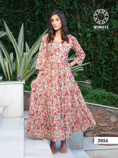 Unique Floral WMV 2054 FVD - Indian Dress House 786