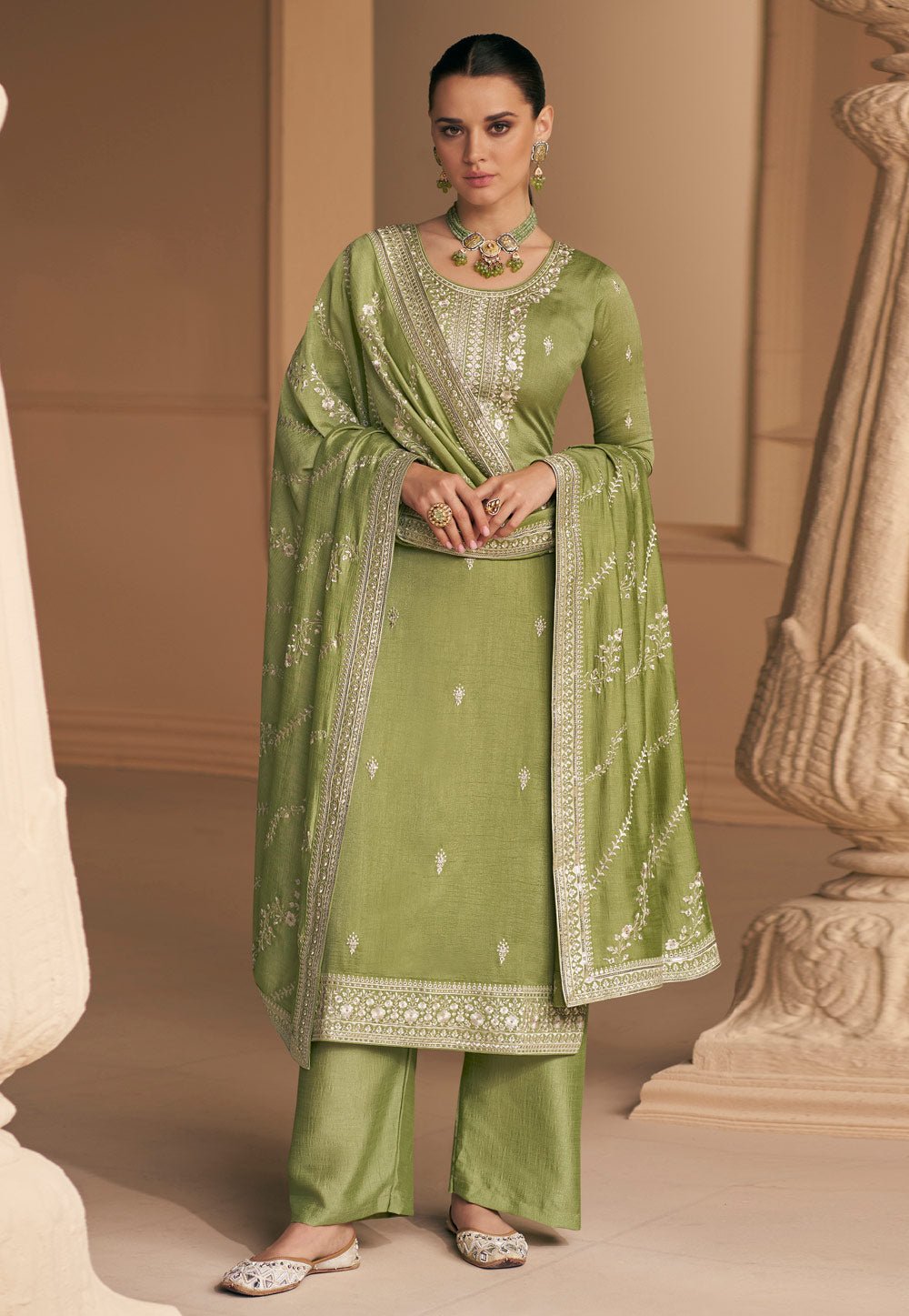 Unique Green ASF - Indian Dress House 786