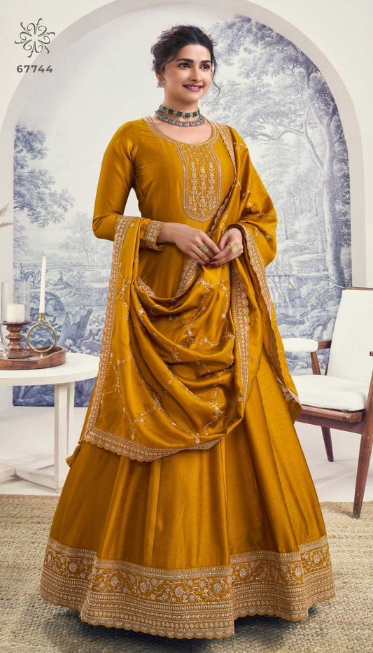 Unique Mustard VAY - Indian Dress House 786