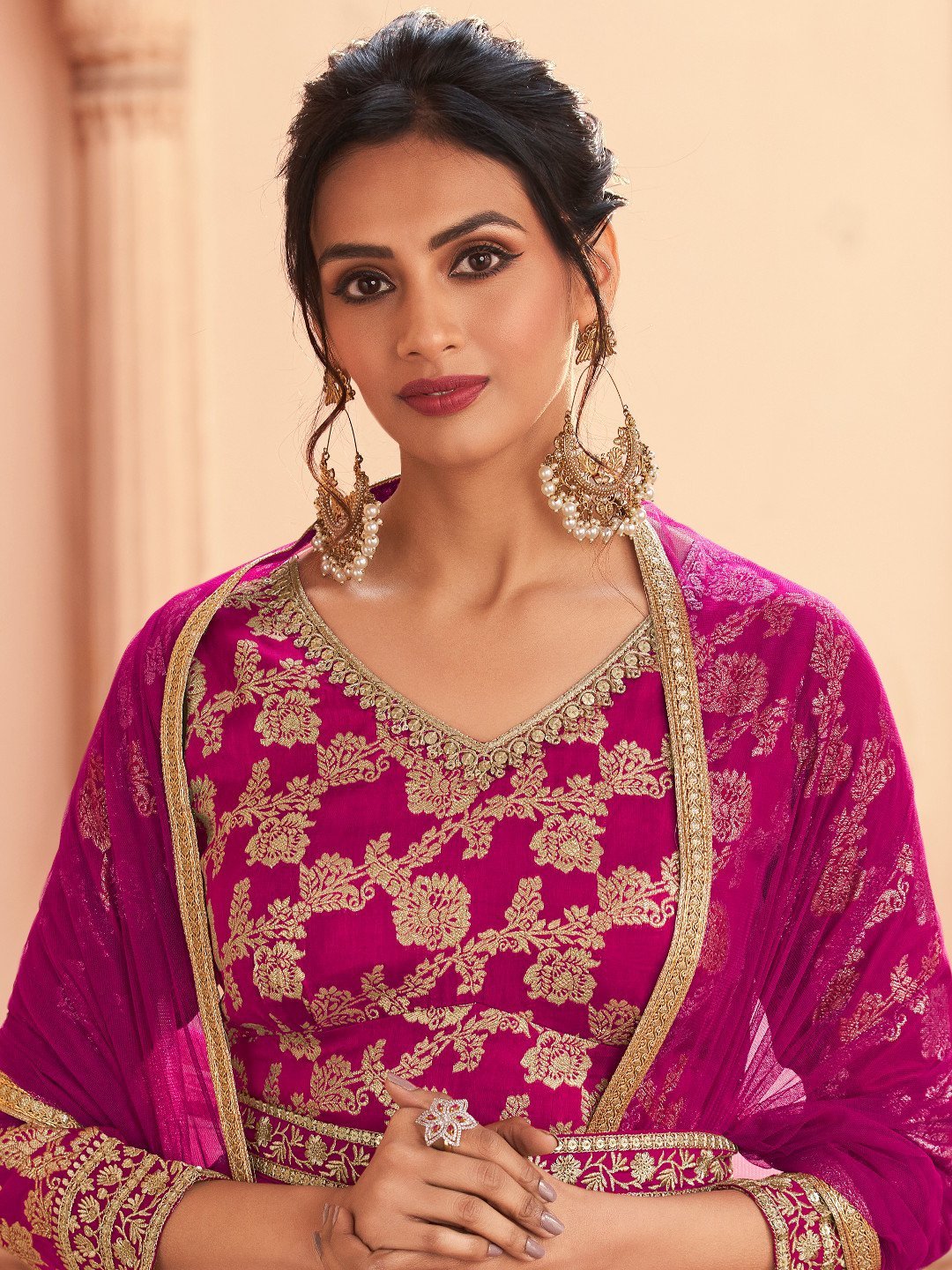 Unique Pink LTR - Indian Dress House 786