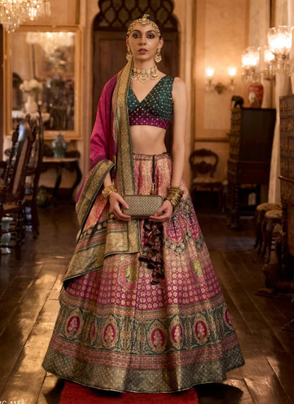 Unique Royal Multi Color RWL - Indian Dress House 786